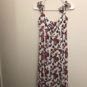 Floor Length Floral Dress